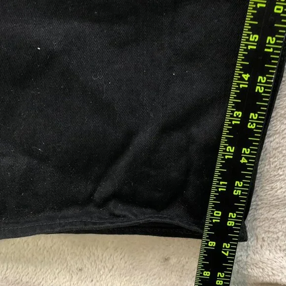 Levi's Men Jeans Size 46x29 501 Original Fit Straight Black Denim Classic Casual - Picture 5 of 12